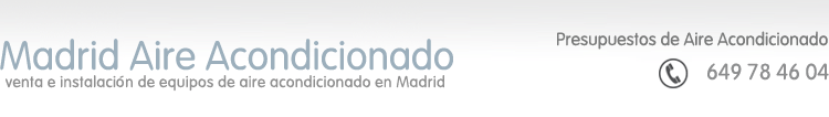 Aire Acondicionado Madrid